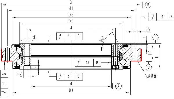 ZKLDF 精密转台轴承